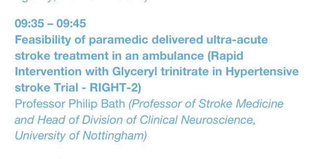 mrashjc's tweet photo. Great presentation from Philip Bath @UKStrokeForum. The challenges around large scale ambulance research trials are very evident. Looking forward to the results and the ambulance services collaboratively seeing the benefit of research. #stroke #right2 #uksf18 #ambulance #research https://t.co/ramOcdvUlr