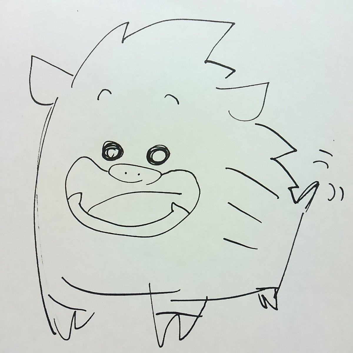 原稿描いていますφ(..)
疲れたのでふゆゆんとぼさいの。
1休憩
2驚くぼさいの
3ぼさいの
4実際にウリ坊に会ったときに印象に残ったこと