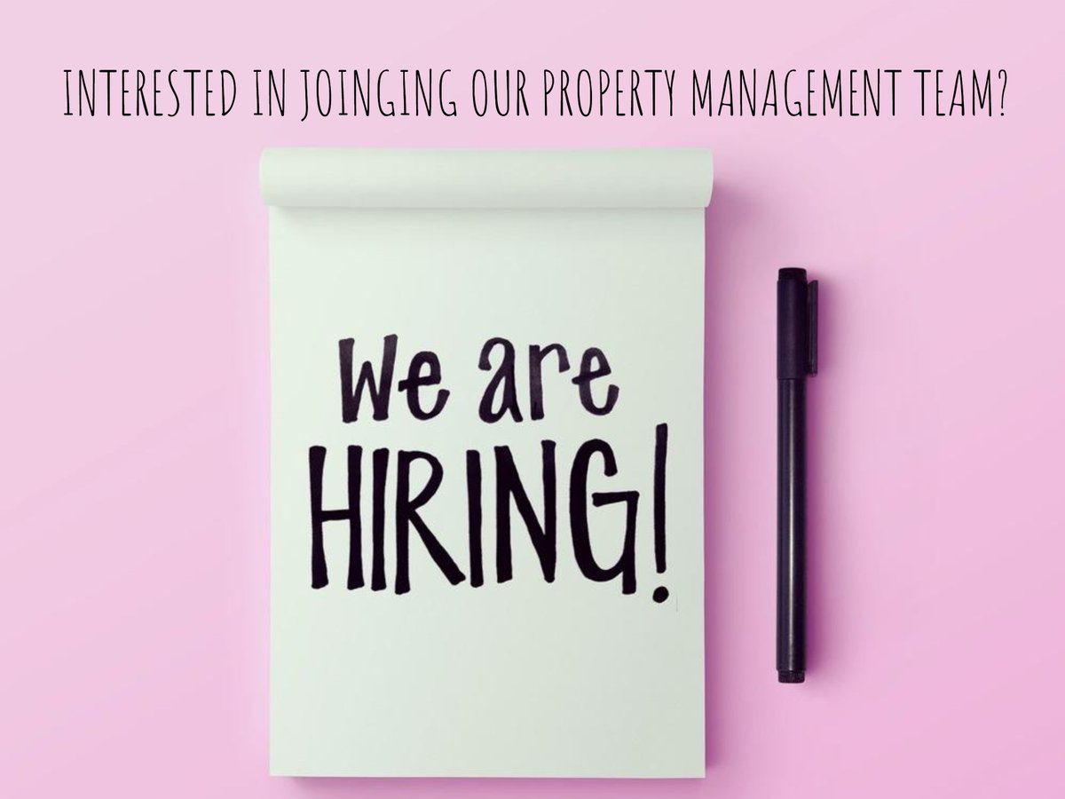 PymmAndCoAgents's tweet photo. Looking for a new and exciting job role? We're looking for a property manager to join our fantastic Property Management team! If you would like to know more about the job role or to put your CV forward please contact stuart@pymmand.co.uk 😀 https://t.co/FKZGyX8QDk