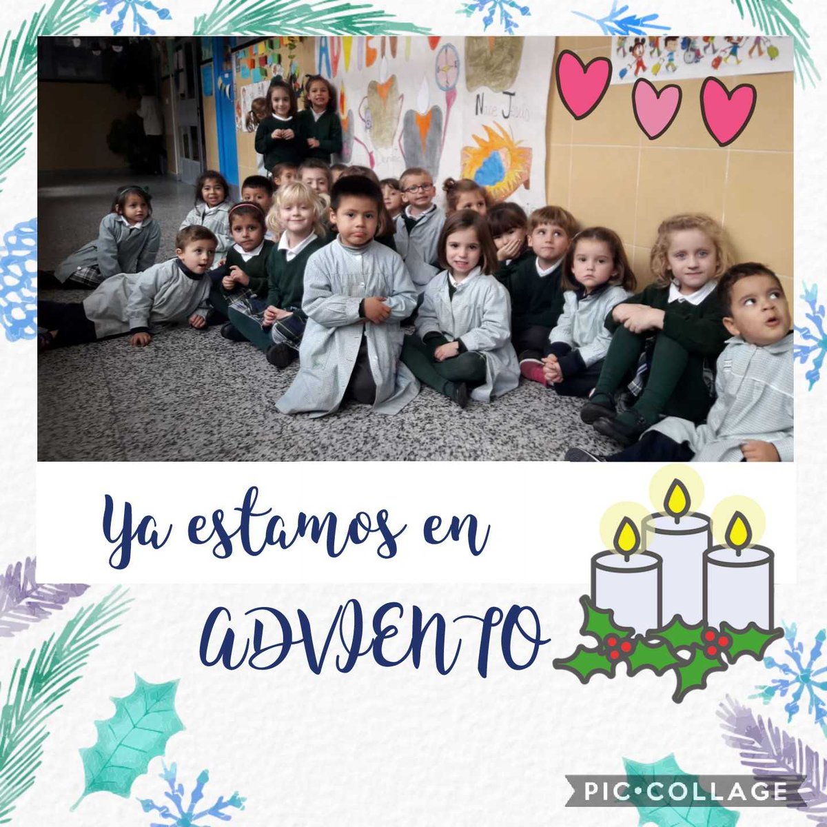 ColegioCorpus's tweet photo. 🕯 ¡Ya es tiempo de #Adviento! 🙏 Y los #PequesdelCorpus y sus #compis de 1º y 2º de #Primaria se han reunido 😍 para aprender el significado de este tiempo de espera ⌛ e ilusión 🤗 antes de la #Navidad. 🌠 Os lo contamos en el #BlogCorpusChristi. ➡ https://t.co/7WvvqFLcJx https://t.co/pE3l1tn9DY