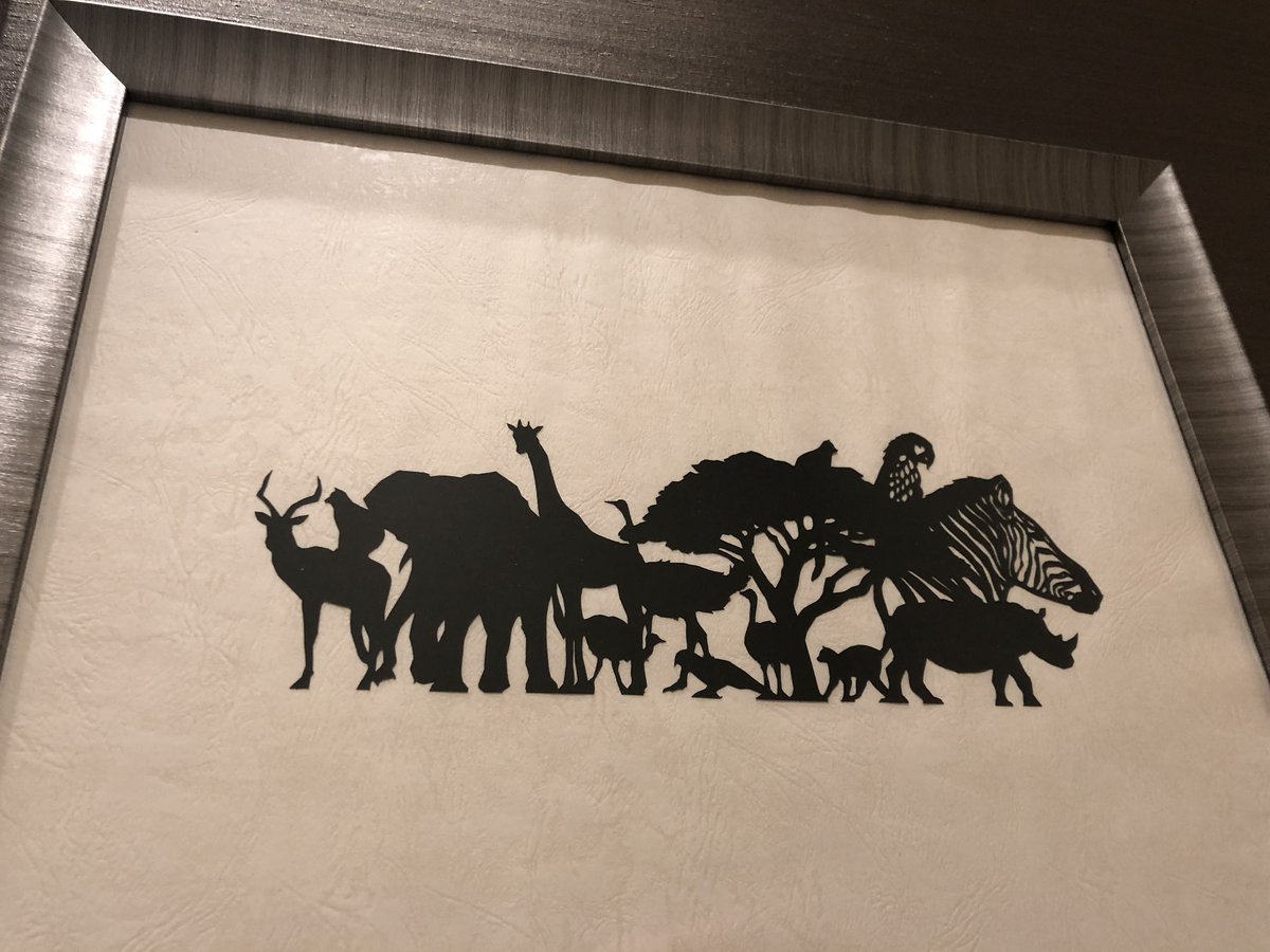武井壮 En Twitter ファンの方が贈ってくれた切り絵 サバンナだぜ 武井壮 En Twitter ファンの方が贈ってくれた切り絵 サバンナだぜ