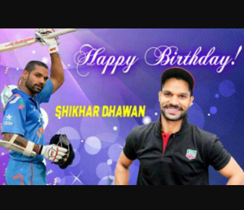 Happy     birthday     Shikhar Dhawan sir your shot classical aapka shot Goli ki tarah jata hai 