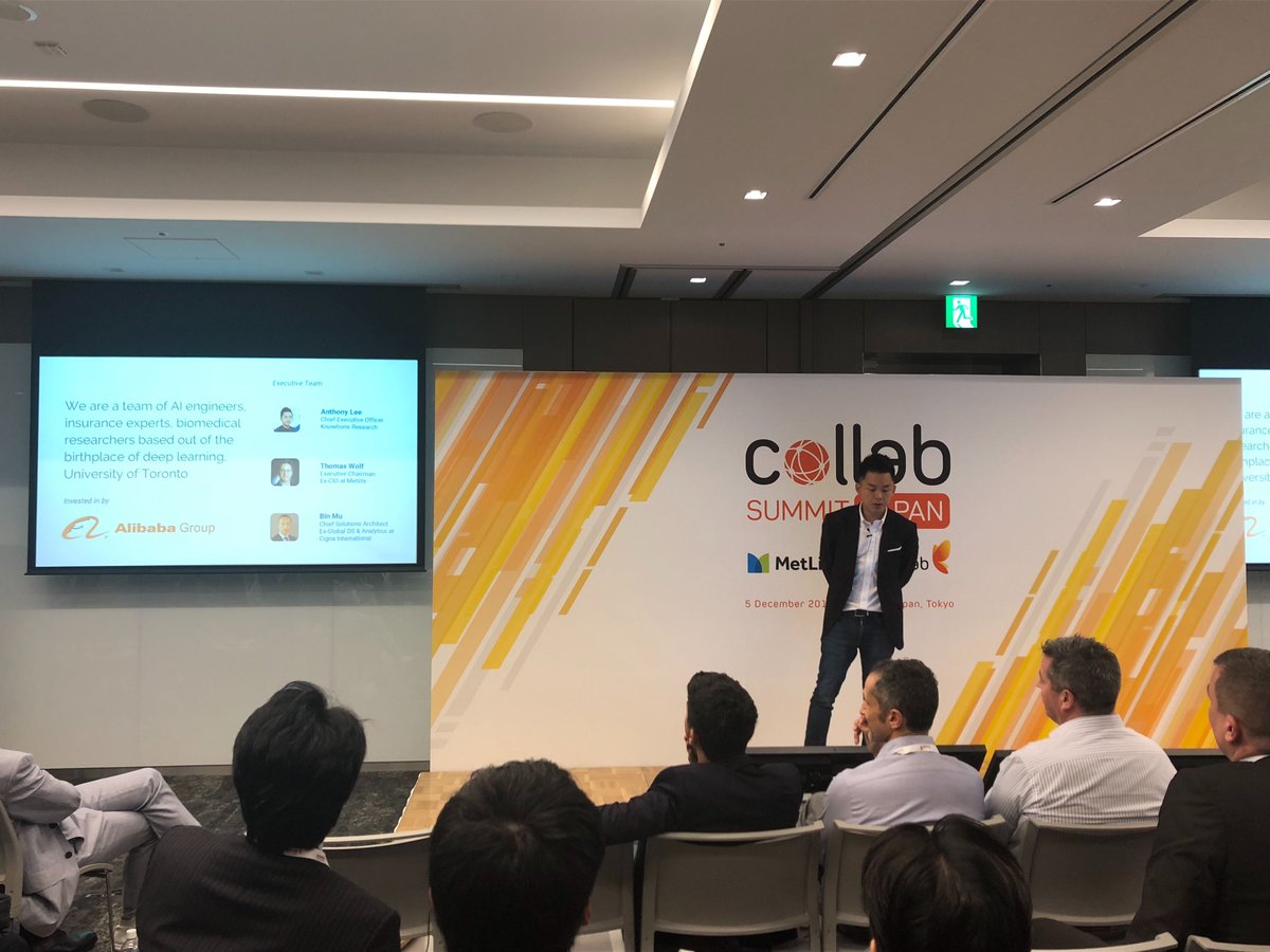The #collabJP Summit closed with the second round of pitches by collab #finalists: <a href="/myKnowtions/">Knowtions</a> Research, <a href="/Color/">Color</a>, and <a href="/CUBEGlobal/">CUBE</a> .See you tomorrow at the Demo Day - the Finale of collab 4.0. Stay tuned to find out who will win a JPY 10 million contract with <a href="/MetLife/">MetLife</a> Japan.