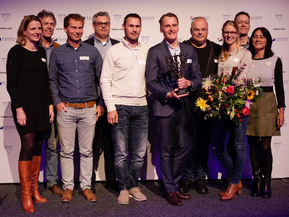 JulienSterk's tweet photo. De winnaar van de KAIZEN ™ Award Nederland 2018 is Royal FloraHolland! 
De tweede editie van de KAIZEN ™ Award Nederland is gewonnen door de organisatie die alle facetten van de Kaizen-principes op de meest duurzame manier heeft geïmplementeerd. https://t.co/z110OcAwOk