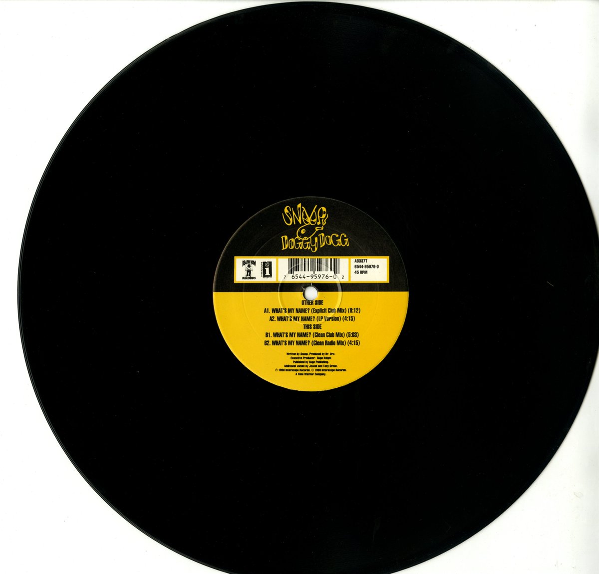 EVC_RECORDS's tweet photo. EVC RECORDS【New Arrival】
Snoop Doggy Dogg – What's My Name? (1993) 12"
・
Listen Here↓↓
https://t.co/CBcXH1TOU4
・
YouTube Channel↓
https://t.co/YI82YMP1yp
・
#SnoopDoggyDogg #WhatsMyName #DeathRowRecords #HipHop #DrDre #Rap #Dj #YouTube #EVCRECORDS https://t.co/ydkraZOvP7