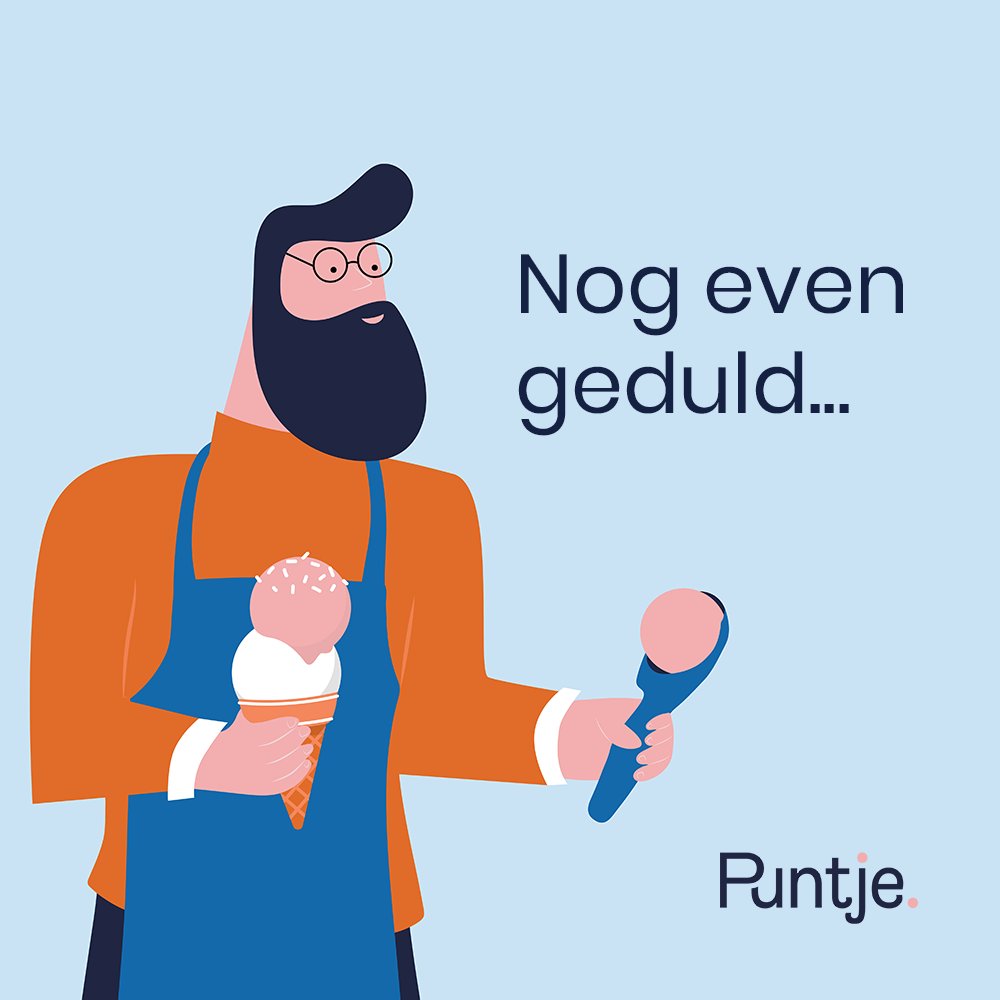 Nog even geduld, we zetten nog even de puntjes op de 'i'