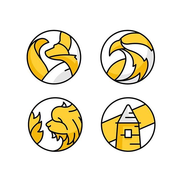 An in house project creating simplified icons to represent the premiership teams. 0 points awarded if you can guess the teams. Answers posted in our stories later today #design #illustration #illustrations #icon  #icons #vector #illustrate #illustrator #… ift.tt/2G1z15l