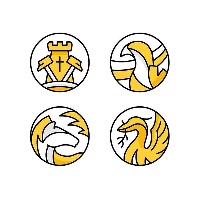 An in house project creating simplified icons to represent the premiership teams. 0 points awarded if you can guess the teams. Answers posted in our stories later today #design #illustration #illustrations #icon  #icons #vector #illustrate #illustrator #… ift.tt/2rlc6Yw