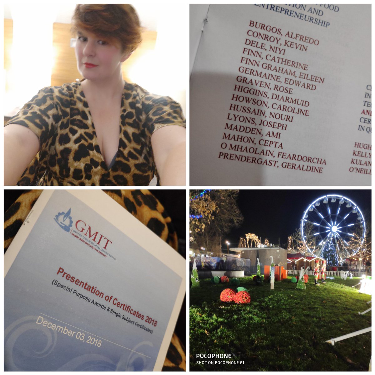 FarmingWoman's tweet photo. My #graduation Food #Innovation and #Entrepreneurship. #GMIT What next I wonder? #LocalEnterprise #eatmoregoat #goatireland #womeninBusiness #womeninag https://t.co/tOmznEjEPc
