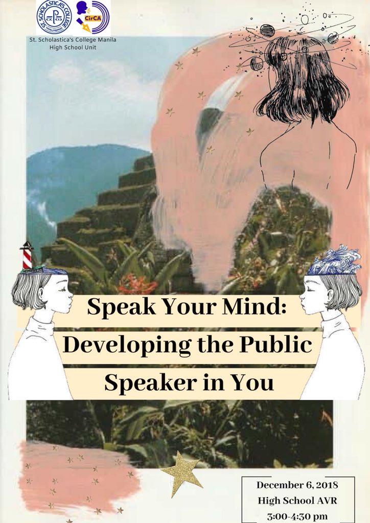 orgcirca's tweet photo. From sweaty palms to cracking voices, speaking publicly can be terrifying, yet it is a crucial skill to have. CirCa invites you to Speak Your Mind: Developing the Public Speaker in You! 🗣 See you there 👋🏼 https://t.co/LkmzepgmqP