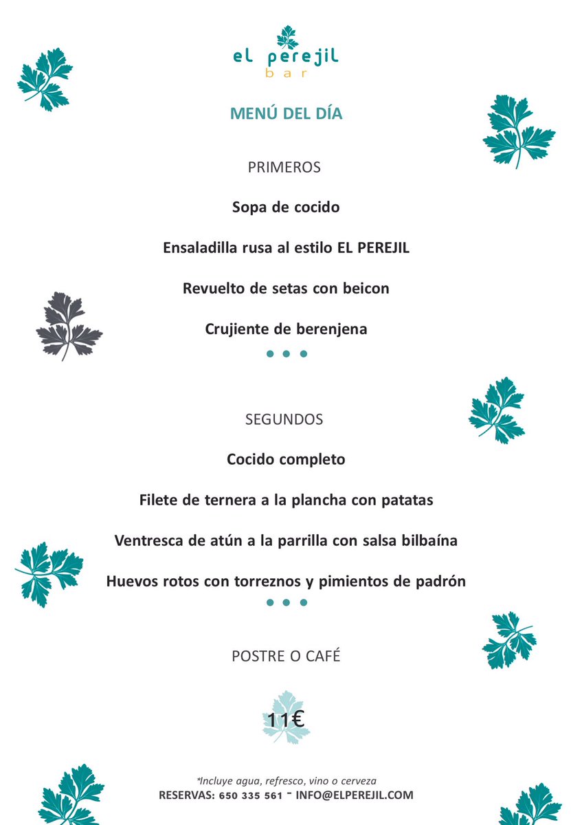 El Perejil Restaurante tweet media
