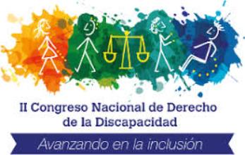Banner del Congreso Nacional de Derecho de la Discapacidad 'Avanzando en la inclusión'