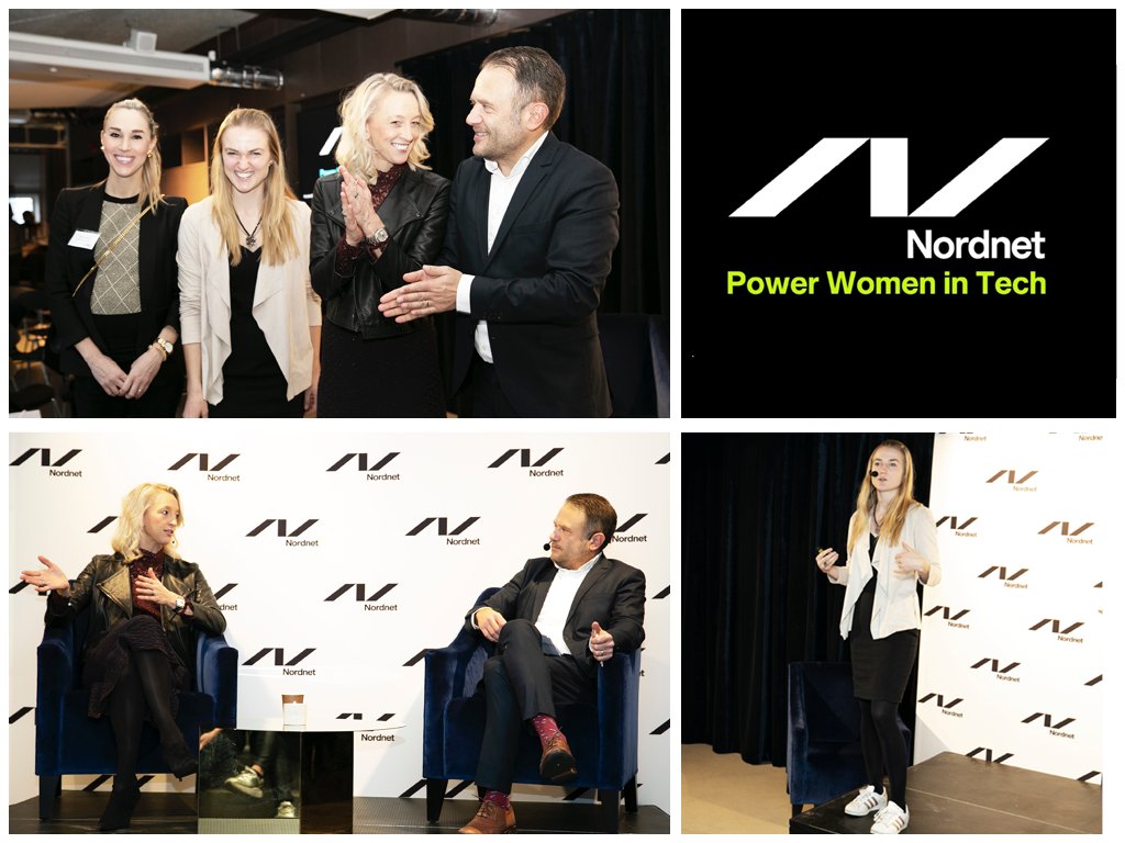 150 women at Power Women in Tech – Nordnet’s female career network. On stage: <a href="/annawikland/">Anna Wikland</a>, Country Manager at Google, who spoked about leadership, career and fintech trends, and <a href="/mariaselting/">Maria Selting</a>, Marketing Intelligence Lead at iZettle, who talked about successful intrapreneurship.