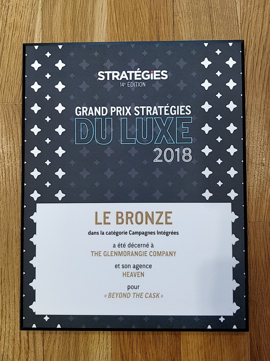 heavenAgency's tweet photo. Merci @Glenmorangie de nous avoir fait confiance ! #BeyondTheCask 

#Strategies #gpstrat #HeavenAgency #NextGenAgency https://t.co/6KHh7rbRcU