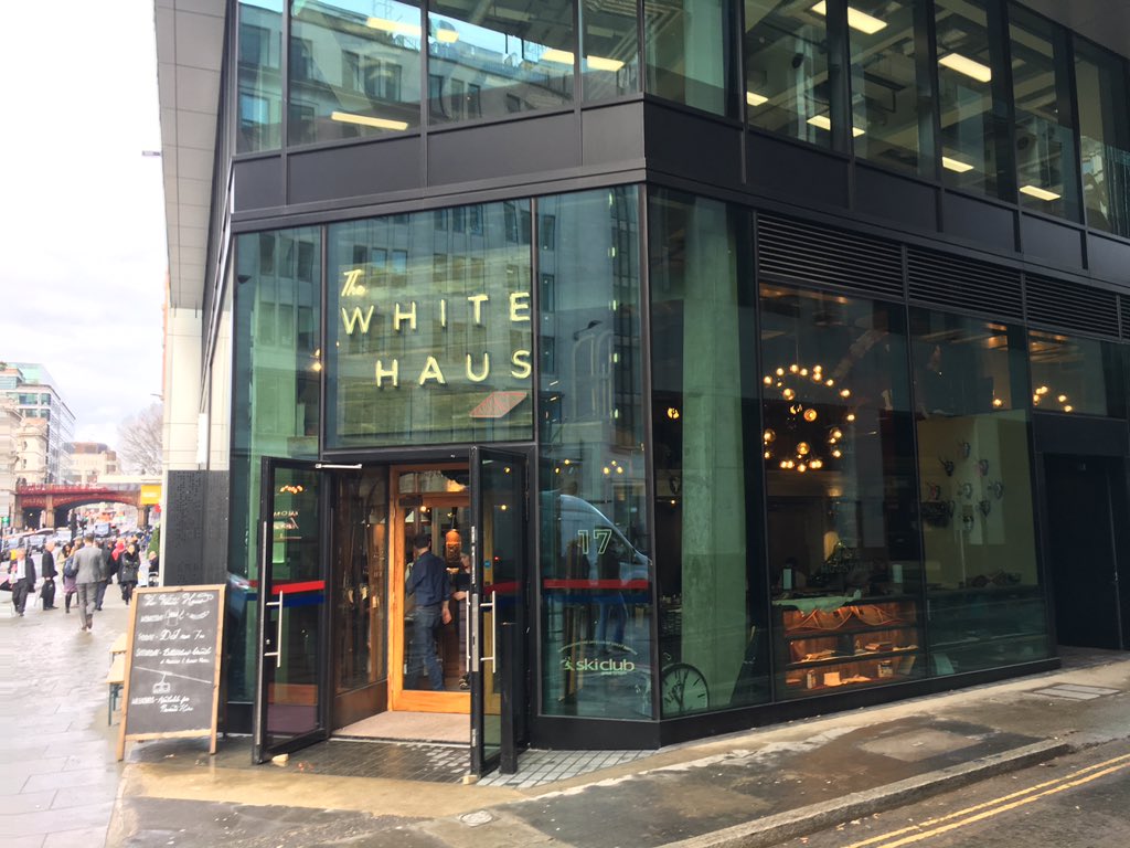 aplarge's tweet photo. Another first visit and another whatpub photo op. #whitehaus #farringon ##EC4A A new bar near the office with #caskAle @pigsearcamra https://t.co/ryvGzIVg5L
