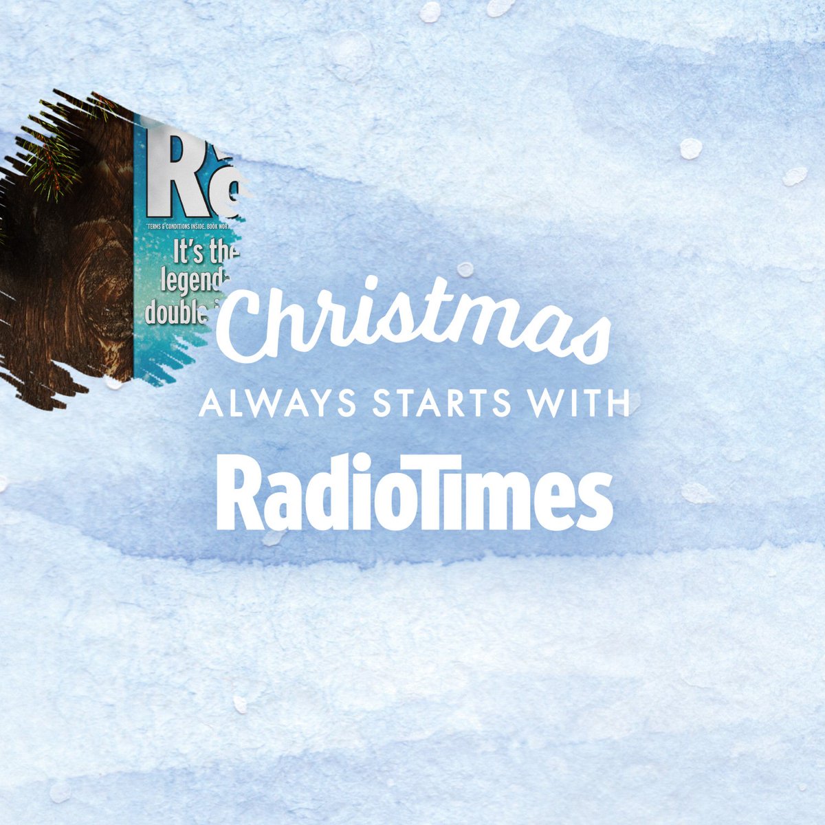 RadioTimes's tweet photo. The countdown begins! Watch this space as we gradually unveil the #ChristmasRadioTimes cover over the coming days...

https://t.co/UpHIHbdWNK https://t.co/SfDBmkJMET