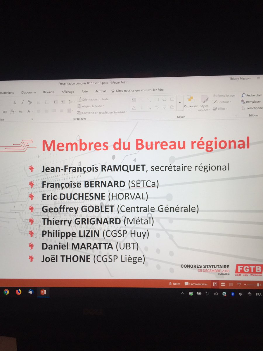 fgtbliege's tweet photo. Les congressistes ont élu le nouveau Bureau de la Regionale ! #fgtb #lhw #congres2018 https://t.co/a5GR5Q3kwI