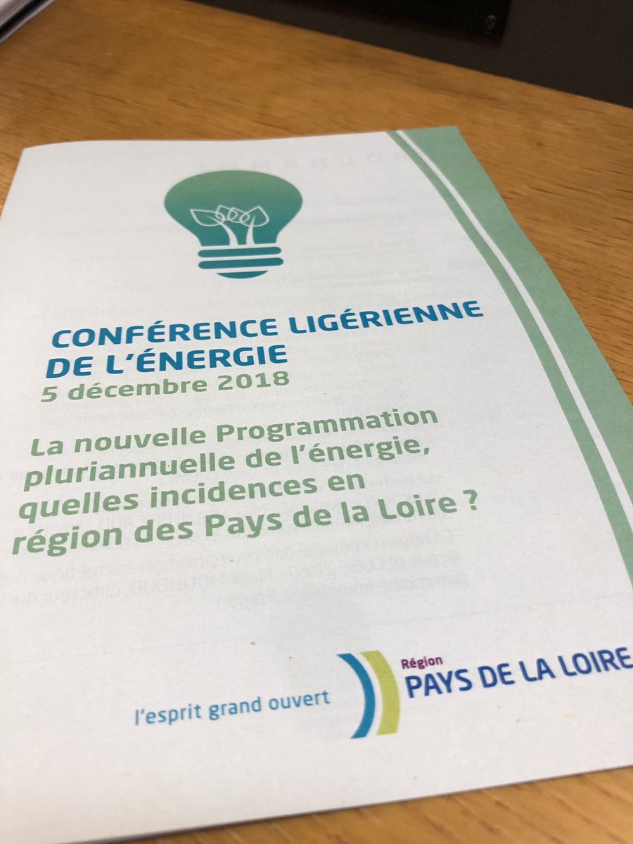 laurentgerault's tweet photo. Conférence Ligérienne de l’Energie, 250 Acteurs mobilisés #TransitionEnergetique
🔹Bilan #FRTE « Feuille de Route Transition Énergétique »
«La Dynamique est là» 👍
«Les résultats sont palpables »
14% ENR
🔹Déclinaison de la #PPE @paysdelaloire par V. SCHWARZ , DGEC @Min_Ecologie https://t.co/iaen2qFAzd