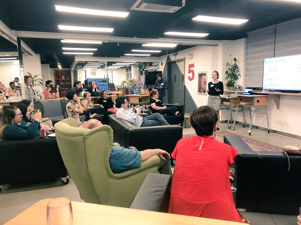 LenaGT's tweet photo. Let loose and learn in a great space at #21CLTeachMeet @TheLevel5 #lifelonglearner #SWISEAL https://t.co/MqJoJzwXCX