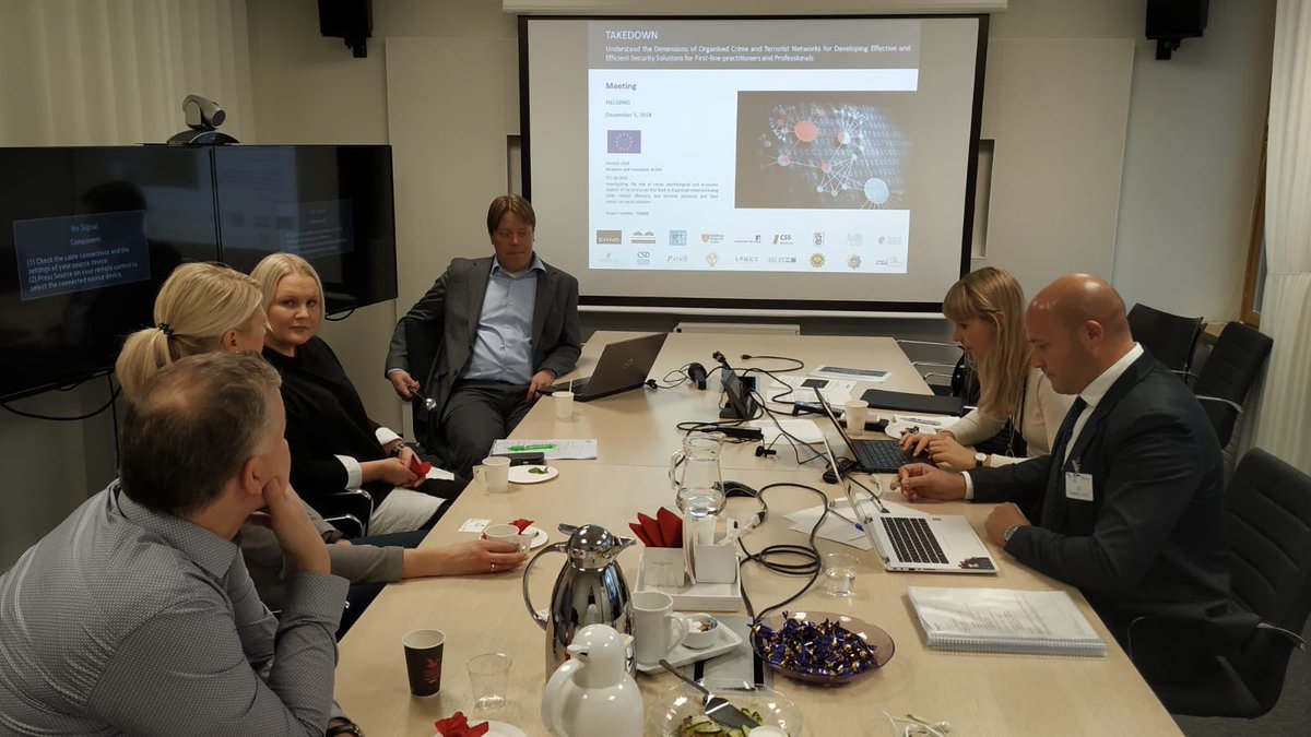 policialocalvlc's tweet photo. Fruitful meeting in the Finnish Ministry of Interior for creating synergies between #AnchorModel and @takedownproject
Thanks for the warm welcoming @Sisaministerio https://t.co/QTEbvhgZ78
