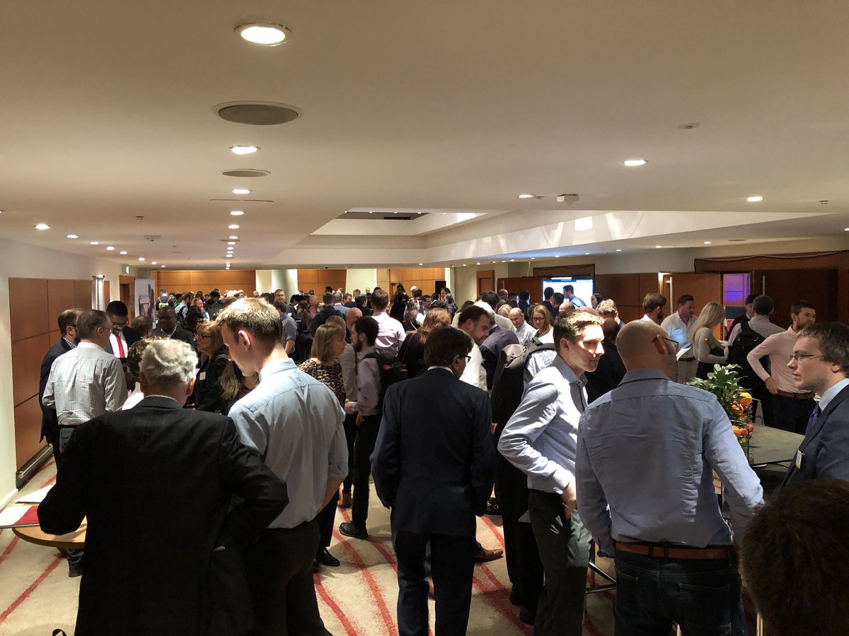 PSDataScience's tweet image. Very busy room @PSDataScience after the first few sessions! #PSData18