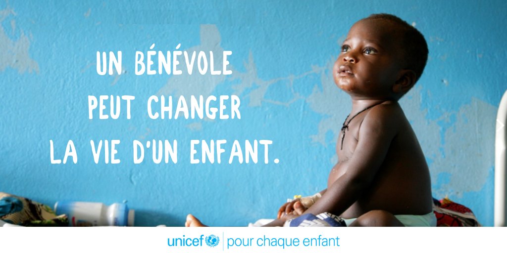 UNICEF_france's tweet photo. Quelle meilleure occasion que la #JourneeMondialeDuBenevolat pour rejoindre l'@UNICEF_france ? 🤗 On vous attend pour défendre les droits des #enfants à nos côtés ➡ https://t.co/DJ6I3qhCLt #bénévolat #engagement #solidarite https://t.co/MfNhWTyp3r