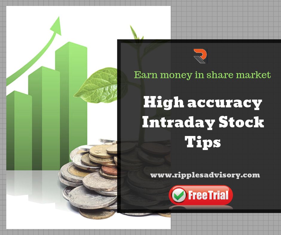 Ripplesadd's tweet image. The #Ripplesadvisory Provides #Intradaytradingtips, free stock tips and Future and Option tips for Indian Stock Market. We also Provide High Accuracy #intradaystocktips. Read more Contact us @ +91-9644405056 or visit our website @ ripplesadvisory.com/free-trial.php