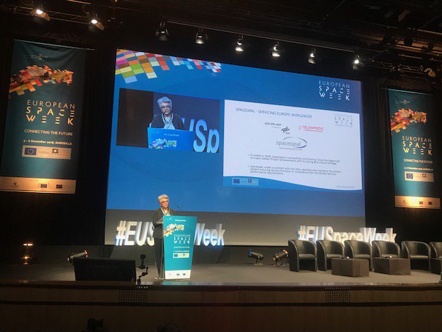 Spaceopal presents the status of the #Galileo Service Provision to the wide audiance at the #EUSpaceWeek. Thank you Loredana Bruca <a href="/EU_GNSS/">EU_GNSS</a> #UseGalileo