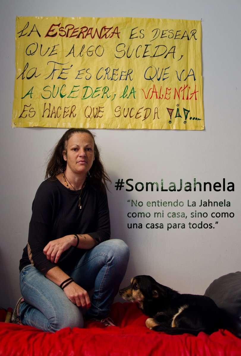 Ahir ens va deixar la Sindy. La Sistah. La Diana.

Era veïna de la Jahnela. S'ha tret la vida, patint la violència immobiliària de l'enderroc del bloc Ca La Trava, i el perill que suposava de desallotjament. Així ho ha expressat ella abans de deixar-nos.