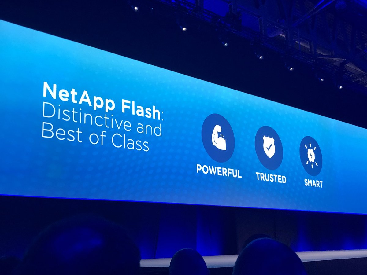 _dctoni's tweet photo. Wann to be fast, reliable and easy? Choose #NetApp for a good reason #NetAppInsight #NetAppUnired https://t.co/G5yg90z5Rw