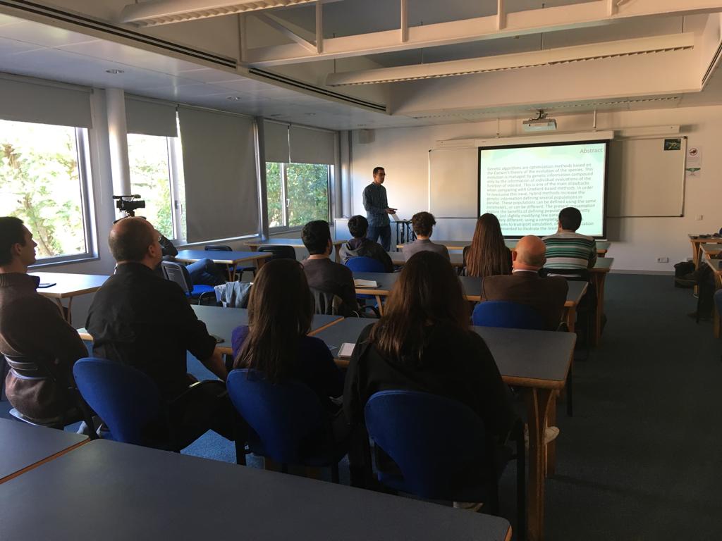 cimne's tweet photo. The team leader of CIMNE #aerospace #Engineering research group gives a talk now at @cimne about "Hybrid optimization methods" #aeronautica #research #technologytransfer 
----
https://t.co/TDsXdOonZA https://t.co/Pb9GTij6Fk