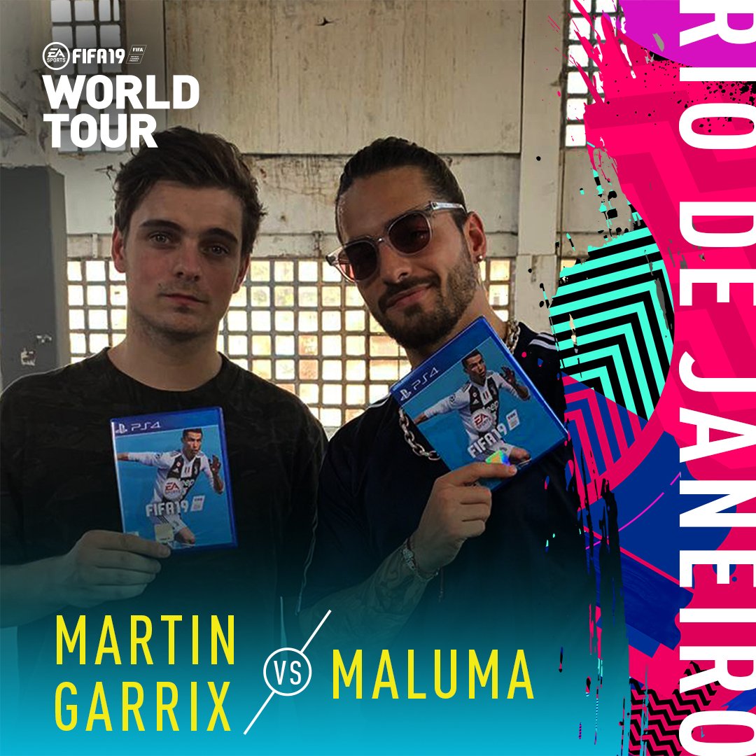 O Jogo Bonito in 🇧🇷 as @MartinGarrix takes on @Maluma in the #FIFAWorldTour http://x.ea.com/54212 #FIFA19