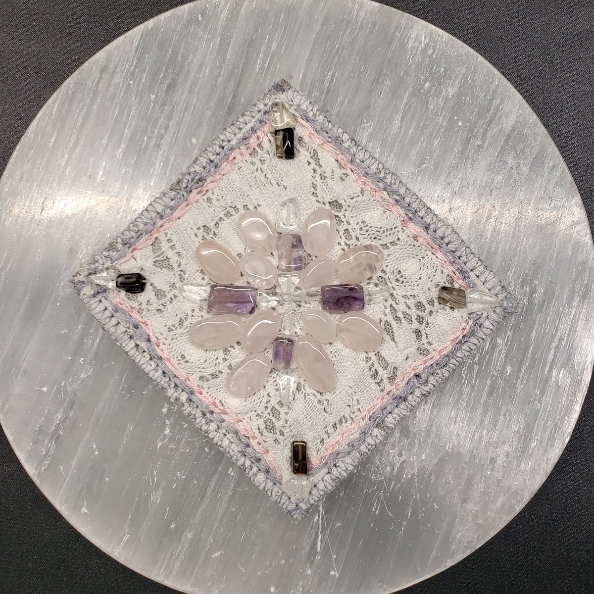 PrismWheel's tweet photo. Need a little serenity? 💜❄
#metaphysical #clothing #crystals #crystalgrid #energy #healing #manifest #madeinusa #love #chakras #andoverma https://t.co/lJ0txVZs0h