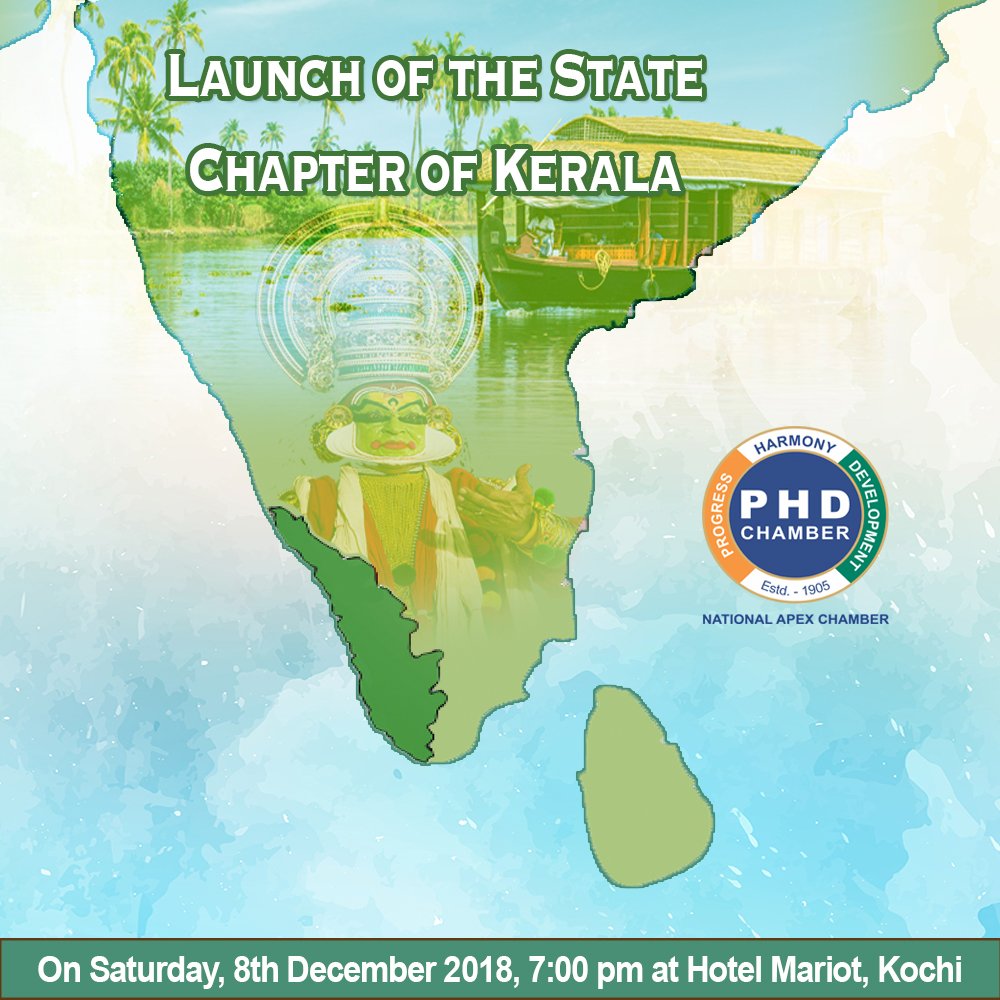 phdchamber's tweet photo. Launch of the State Chapter of Kerala.
@vijayanpinarayi @CMOKerala @timesofindia @IndianExpress @EconomicTimes @TheHinduCentre @TOIIndiaNews @RajeevTalwar14 @DKAGGARWAL18 @SGPHDCCI @VivekSeigell #Kerala #KeralaChapter #PHDKeralaChapter #PHDChapter https://t.co/9iDdDXYxUg