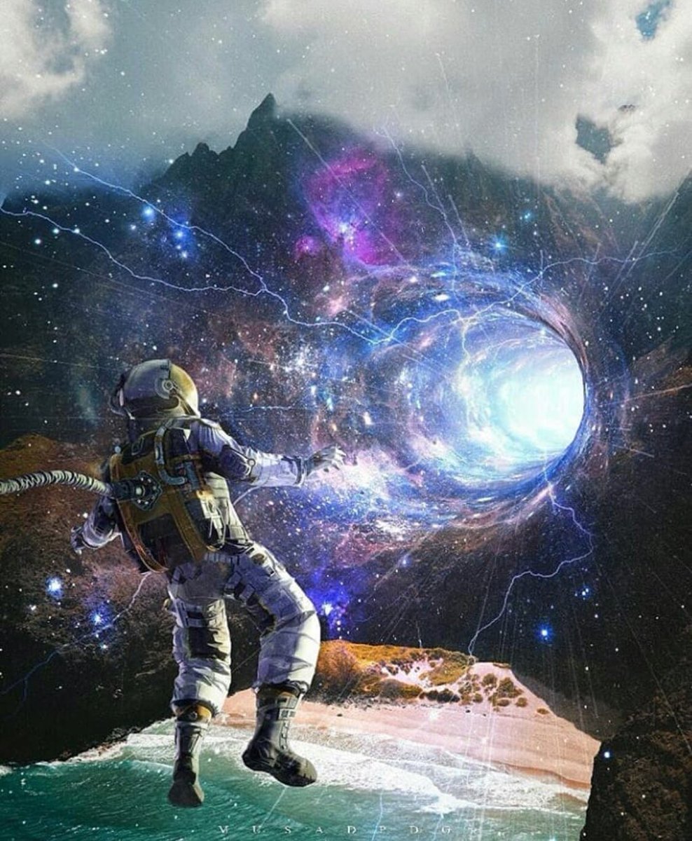 Al910_'s tweet image. مَاذا بِداخل قَلبك ؟
- مَجرة كونية , غُبار نجوم والفضاء بأكملهِ يَسكن بداخلي🌌👩🏼‍🚀.