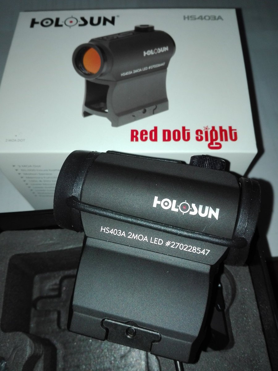 Waffenland_tv's tweet photo. Arrived today, we will try it out...
#opticstrade #holosun https://t.co/GibB3oj4A2