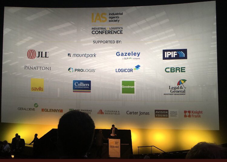 Great first session at the #IASConference A really insightful look at the whole  industry. First up The Future, next up The Economy. #Logistics