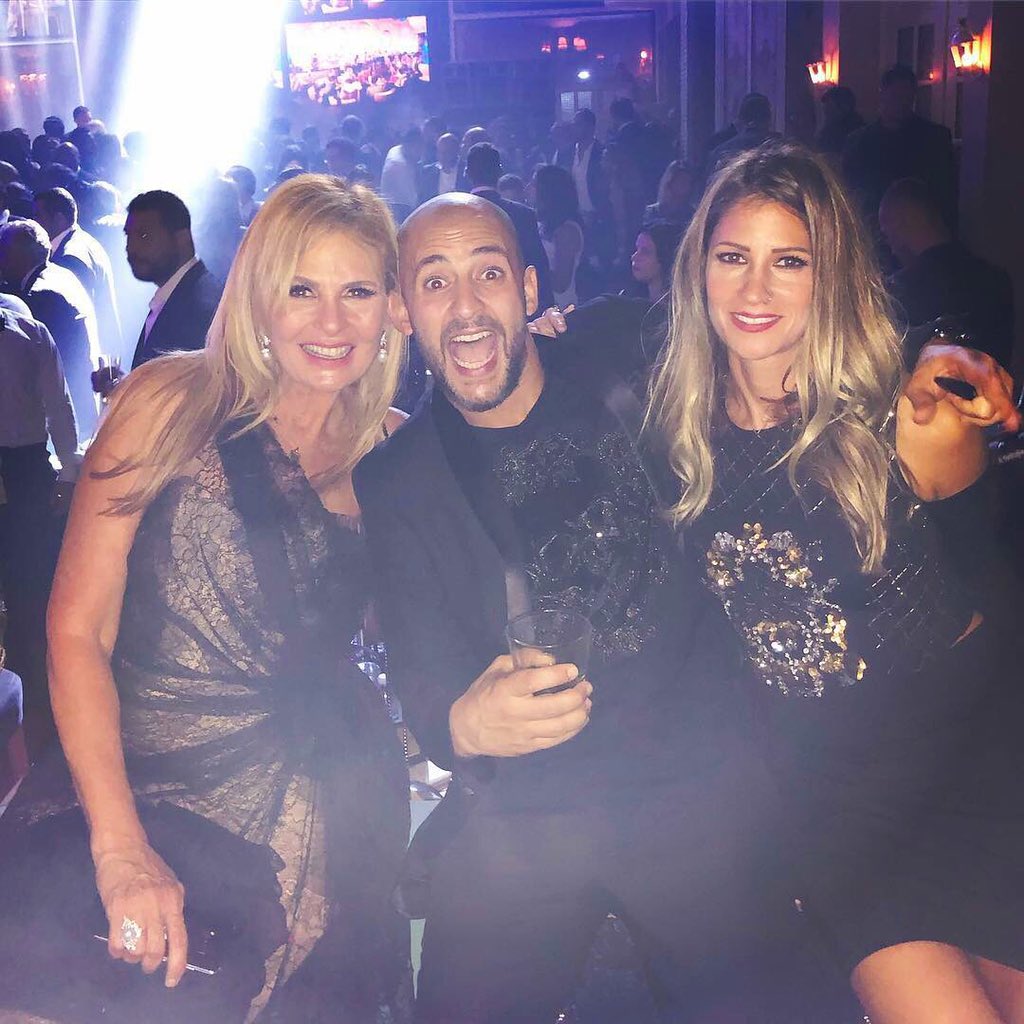 YousrawyaG's tweet photo. Superstar @Youssra and @ShadiAlfons at the after-party of the opening ceremony of @CairoFilms, on November 21,2018. #CIFF40 #CIFF18
#YousrawyaGroup #اليسراوية_جروب https://t.co/HpsR4Bj08H