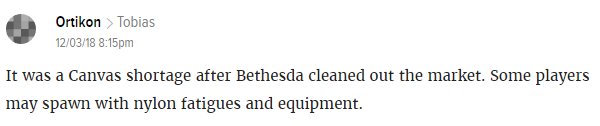 When reading up on the #Battlefield chapter 1 delay, this comment wins.