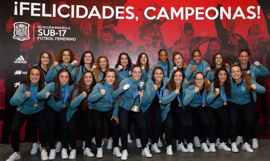 TEST | 🗣️📢 ¡SOMOS CAMPEONAS DEL MUNDO SUB-17!
¿Eres capaz de adivinar 🤔 todas estas preguntas 📊 sobre las #Campeonisimas ⚽️ de la @SeFutbolFem?
http://bit.ly/2SsOrkw
