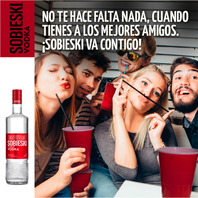 SobieskiES's tweet photo. No te hace falta nada, cuando tienes a los mejores amigos. 
¡Sobieski va contigo!

#Vodka #compartemomentos #VidaAutentica #LoImportante #TuMomento #Amigos #Diversión #KeepItReal #Friendship https://t.co/3gKbw4O3DU