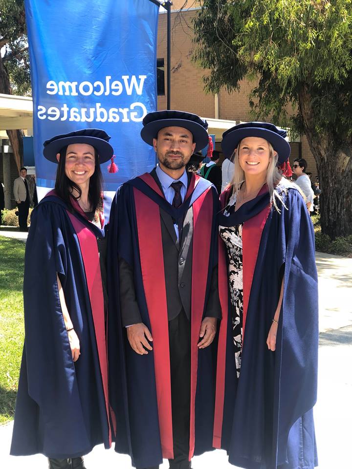 CarolineFinch's tweet photo. Here's the latest stars from @ACRISP_ECU @FedUni_Research. Our latest ACRISP PhD graduates Dr Bromley @AUSDragonCoach Dr Singh @Himalaya_uni  Dr Kunstler @BreanneKunstler . Watch this space, all future leaders in their chosen post-PhD careers. https://t.co/4c0mQVLUws