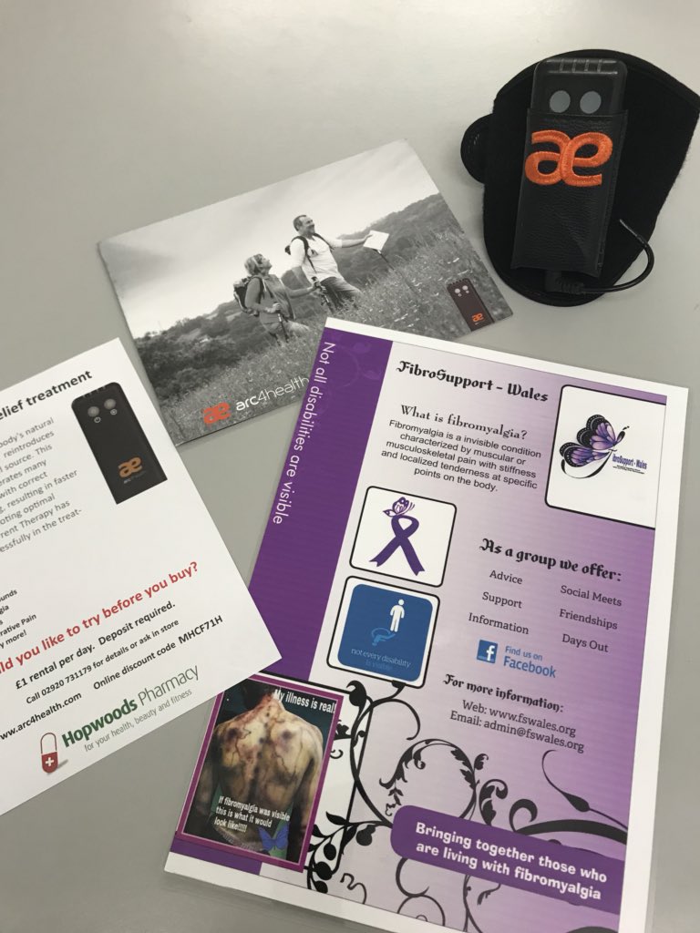 HopwoodsCardiff's tweet image. Enjoyed giving talk to #Fibromyalgia-Wales today on how @Arc4_Health #microcurrenttechnology can improve the many symptoms of this awful condition #notalldisabilitesarevisible
