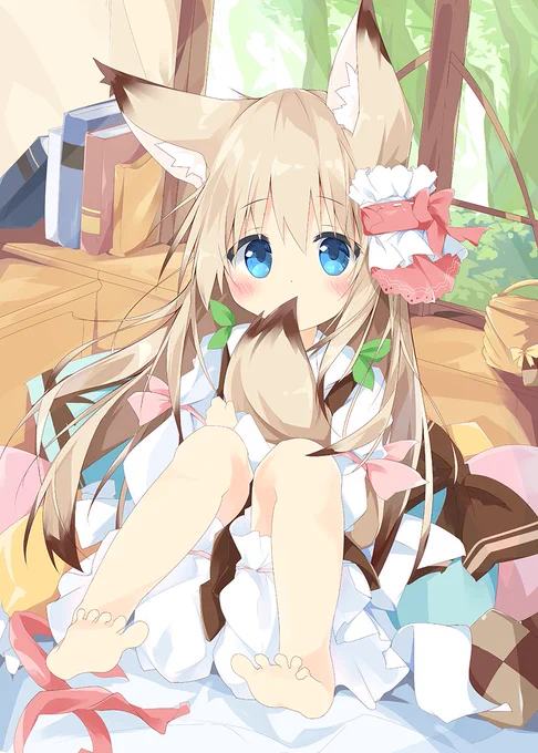 しっぽ抱き 