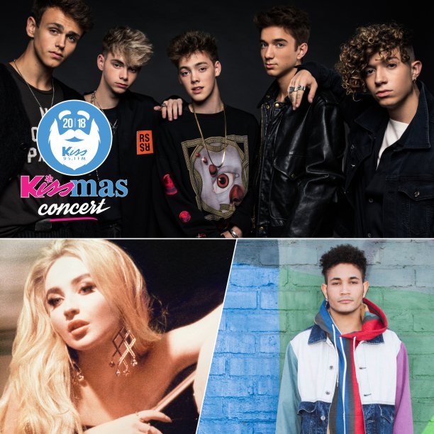 southernentco's tweet photo. Join us and Kiss 95.1 for KISSmas 2018! On Thursday, December 13, @whydontwemusic, @SabrinaAnnLynn, and @brycevine will perform LIVE at Rooftop 210 located in the Epicentre! Don't wait - tickets are almost SOLD OUT! Tickets available at https://t.co/FGyBJDrkyp #KISSmas2018 https://t.co/rNINJRW5Li