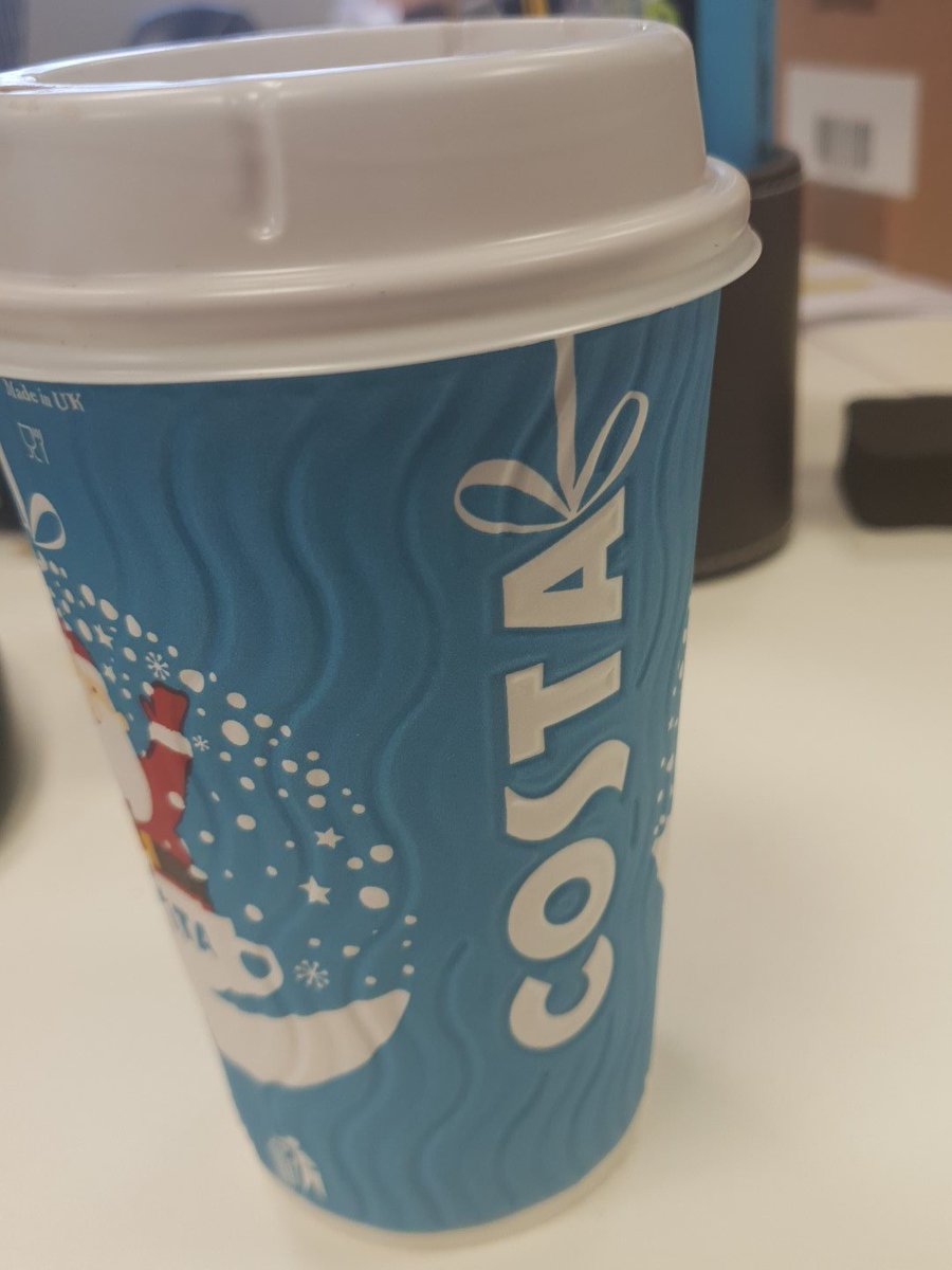 After 2 days off, I'm getting straight back into some R&amp;D Tax Claims with a <a href="/CostaCoffee/">Costa Coffee</a> to help me through! #FiscaleRDtax #costa #costacoffee #coffee #tax