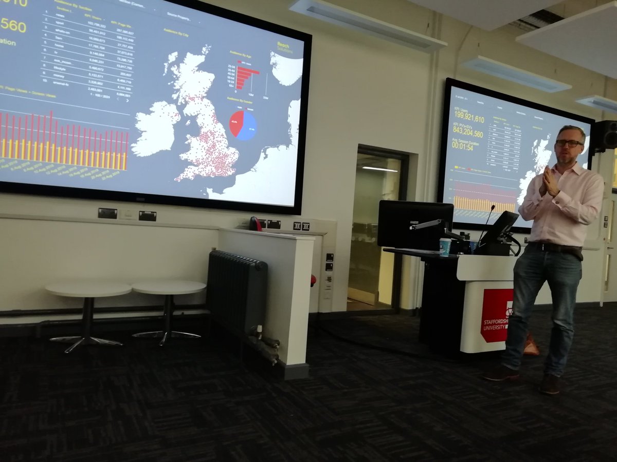 Andras_Kenez's tweet photo. @NickMCopson talking about media and campaigns to students of @BusinessStaffs @StaffsUni with @fmmoran8 https://t.co/1ajFQD5MyB