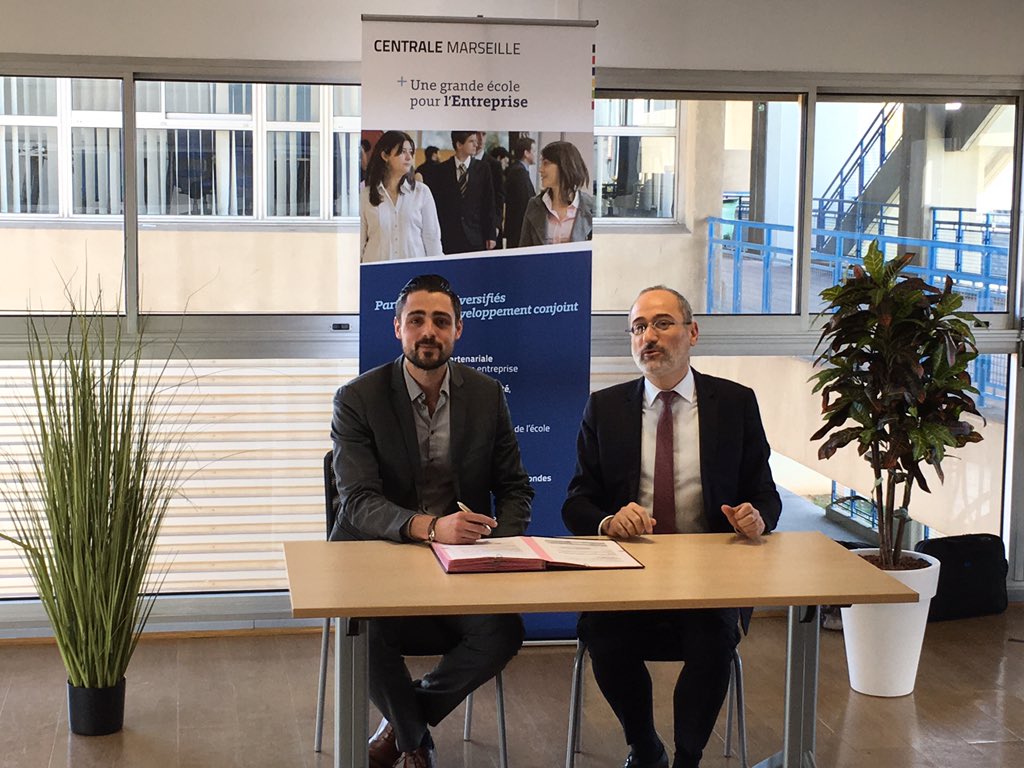 #Amaris signe un partenariat avec #CentraleMarseille