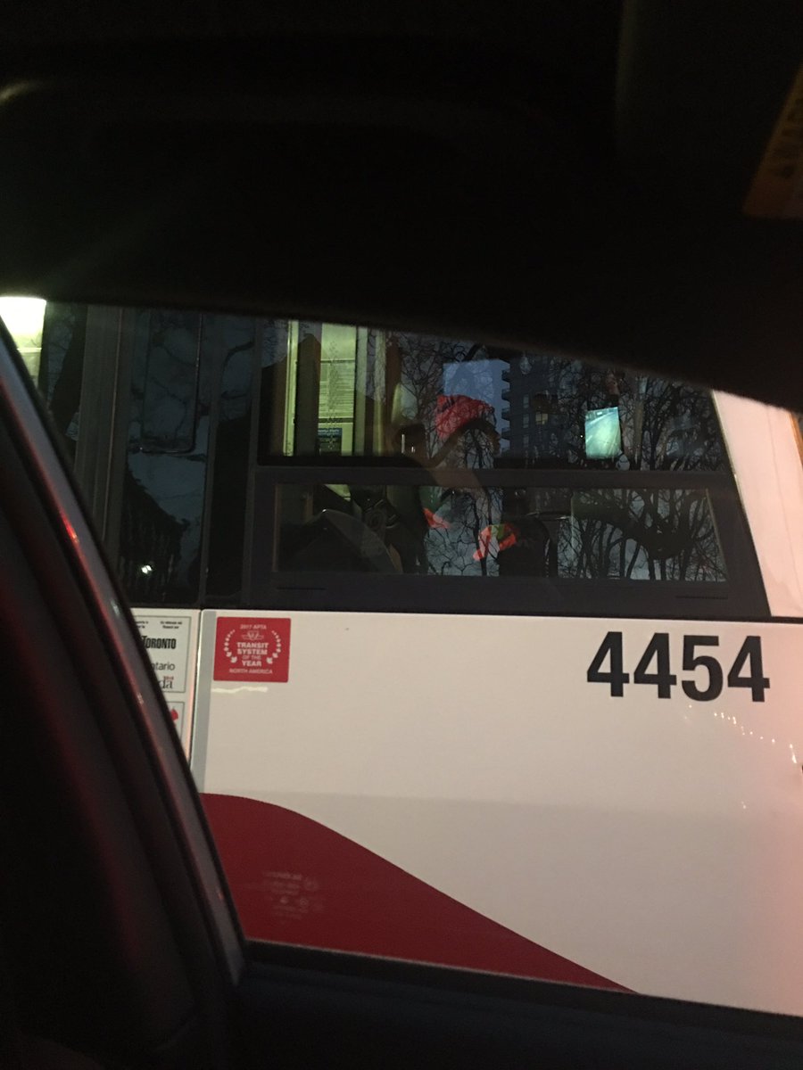 Amanda_I_Am's tweet photo. @TTChelps @ 7:13am king streetcar #4454 turned right on red from Dufferin to King and cut off all cars going through the green almost causing an accident #baddriver #learntodrive https://t.co/ZxXmfgPYOY