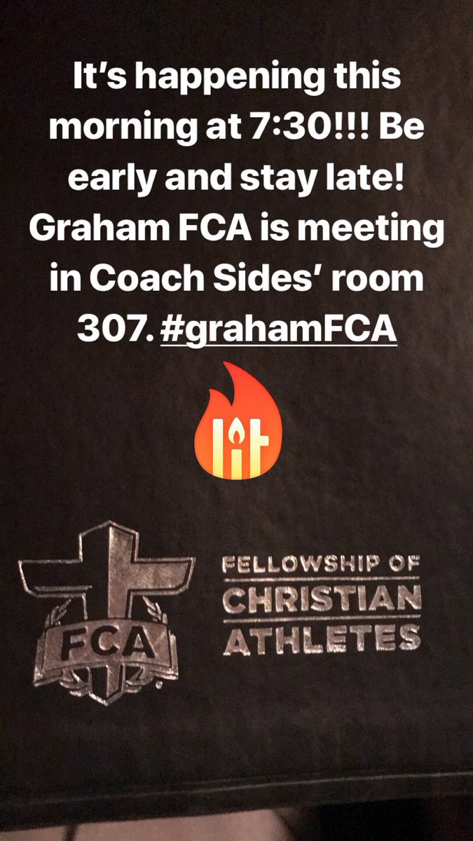 Don’t miss out on FCA this morning!